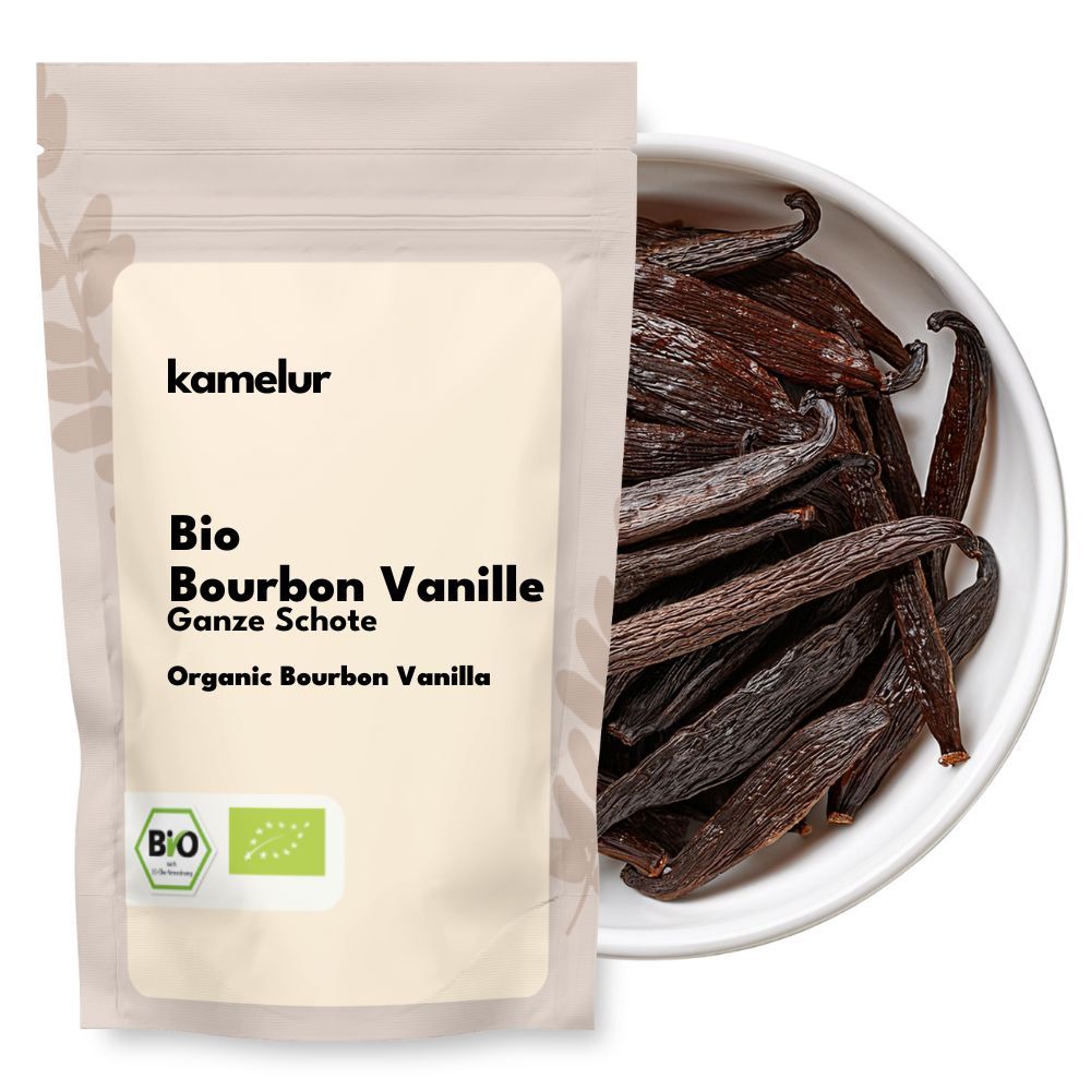 Vanille Bourbon bio, gousses entières