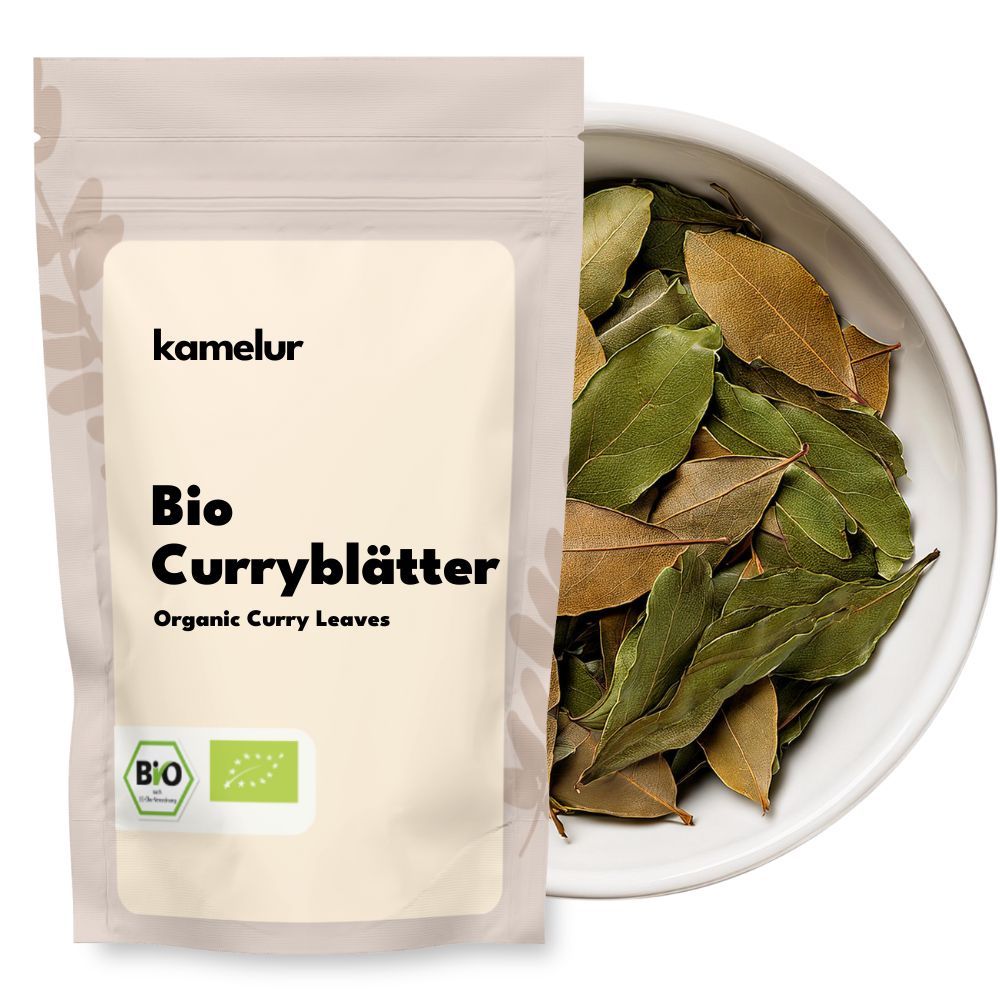 Bio Curryblätter ganz 1kg