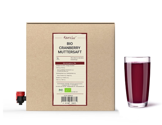 Jus de canneberge bio, 3l