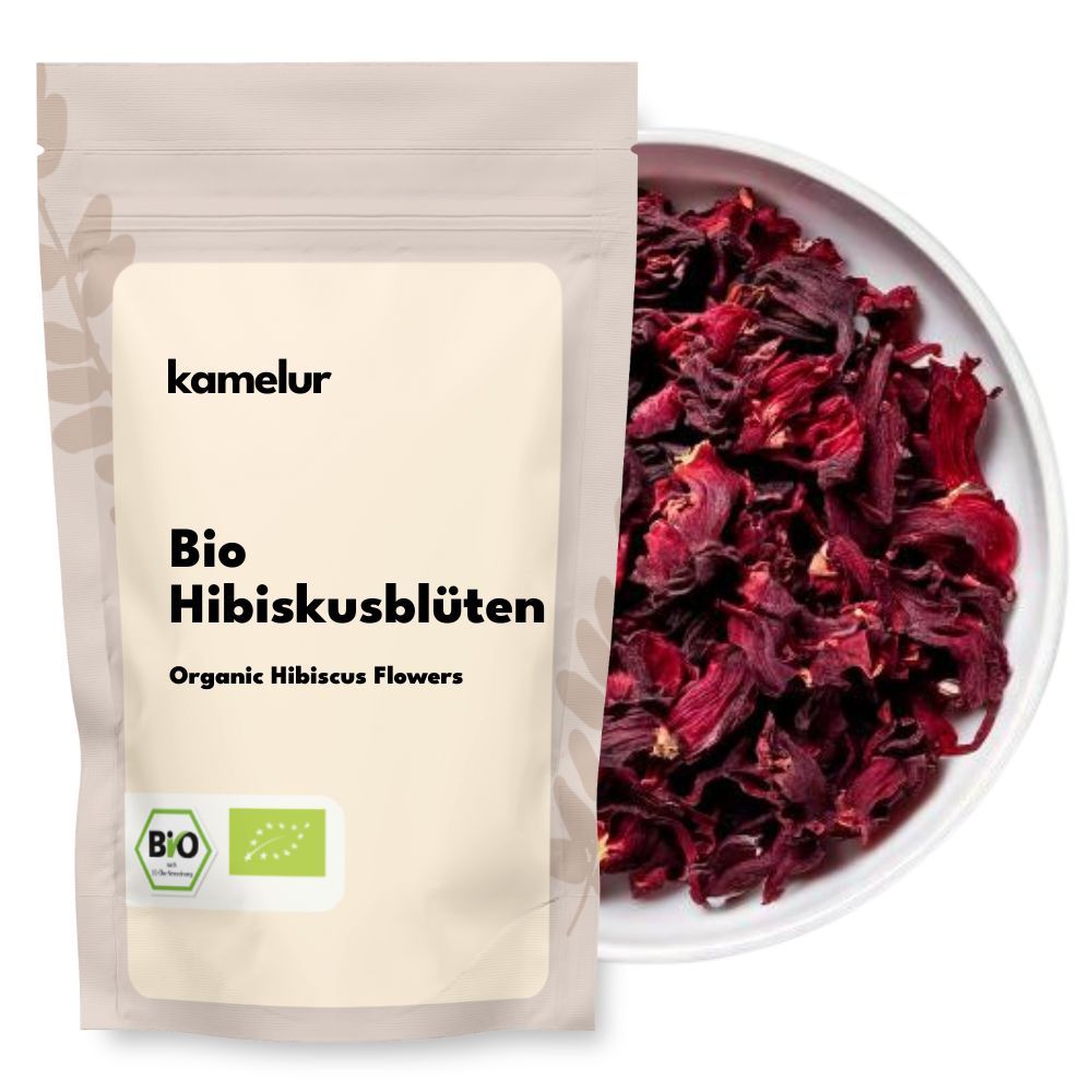 Bio Hibiskusblüten ganz 1kg