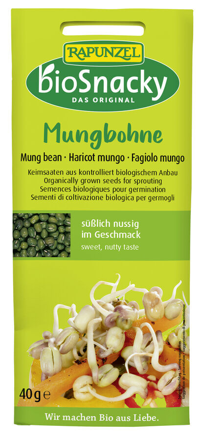 Haricot mungo bioSnacky, 40g