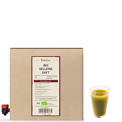 Jus de céleri bio, trouble, 3l