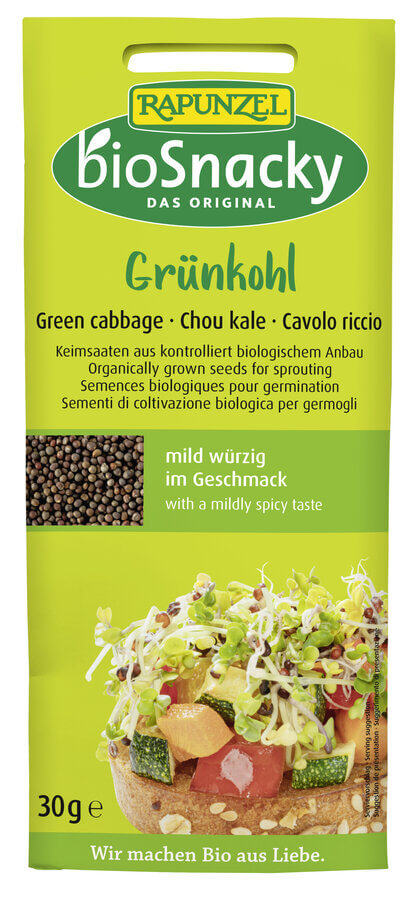 Chou vert bioSnacky, 30g