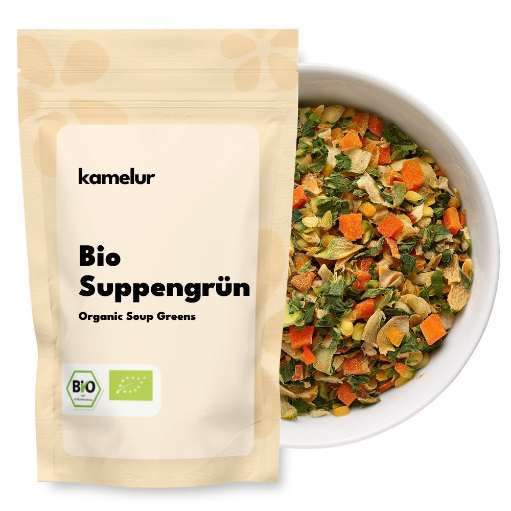 Soupe verte bio, séchée