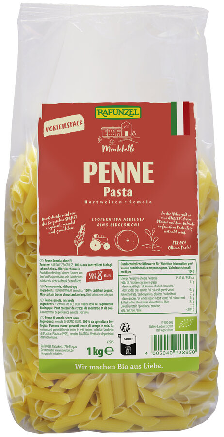Rapunzel BIO Penne Semola