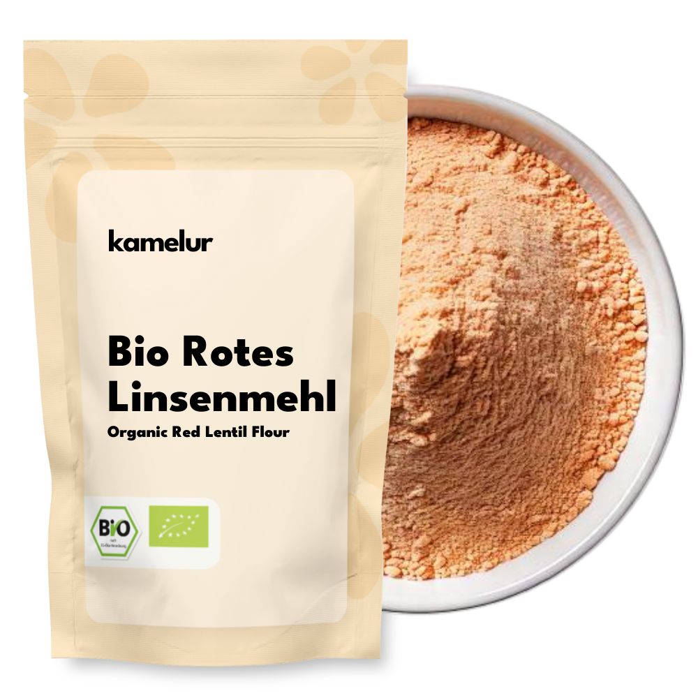 Bio Rotes Linsenmehl