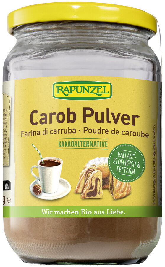 Rapunzel Poudre de caroube bio, 250g