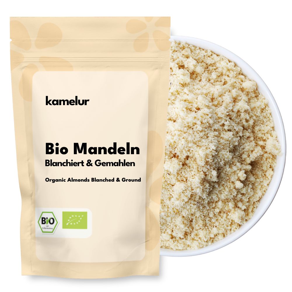 Bio Mandeln blanchiert & gemahlen 2,5kg