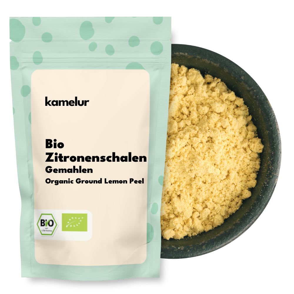 Bio Zitronenschalen gemahlen 250g