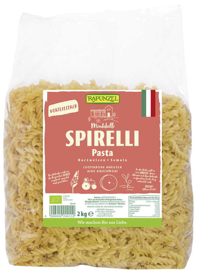 Rapunzel BIO Spirelli Semola