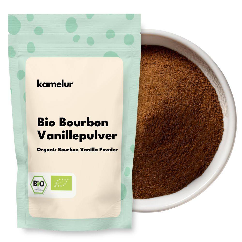 Poudre de vanille bio, Bourbon, moulue