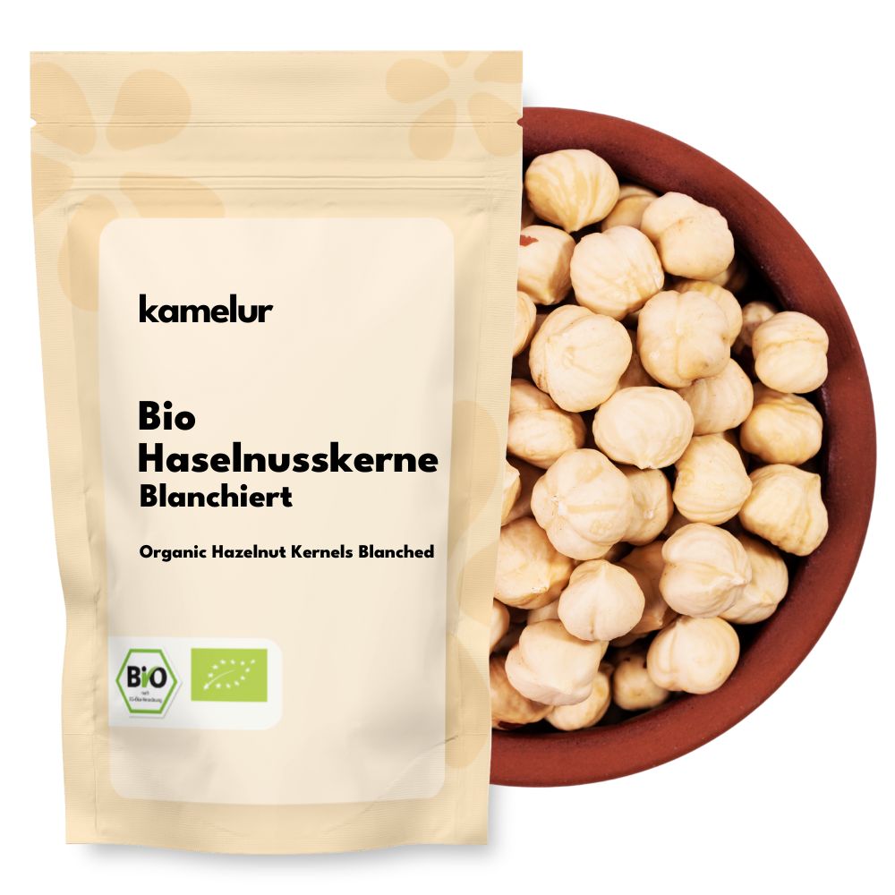 Bio Haselnusskerne blanchiert 10kg