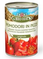 Bio Tomatenstücke in Tomatensaft, 400g