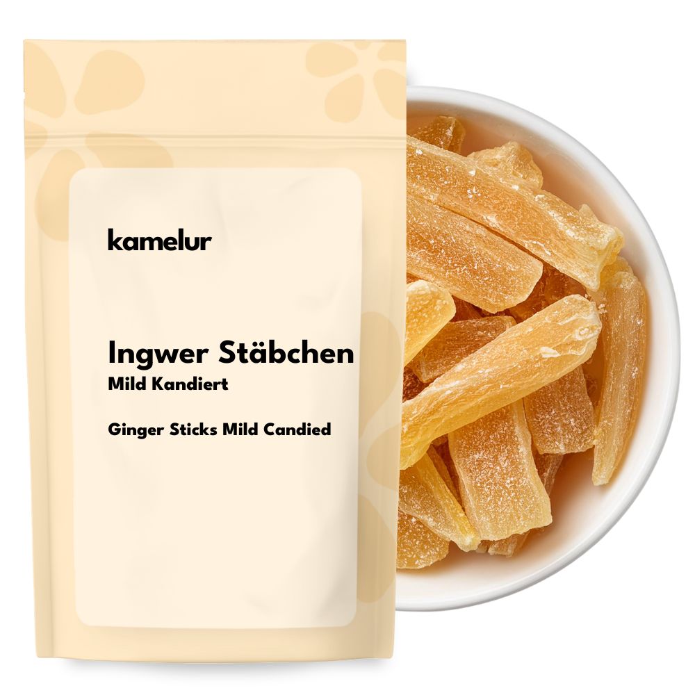 Ingwer Stäbchen mild, kandiert 10kg