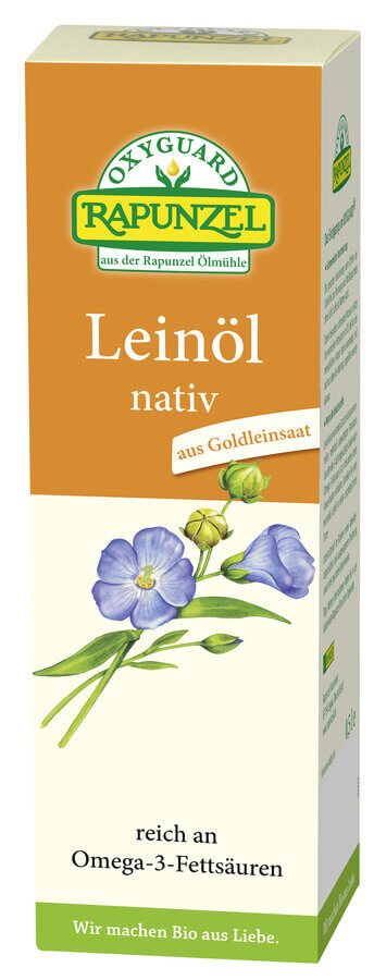 Huile de Lin Vierge Bio OXYGUARD®, 100ml