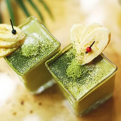 Poudre de chlorella bio, verte