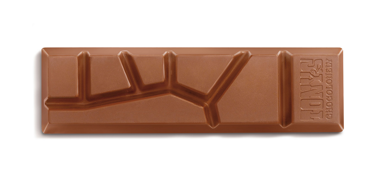Tonys Vollmilchschokolade 32% Schoko Riegel Karton