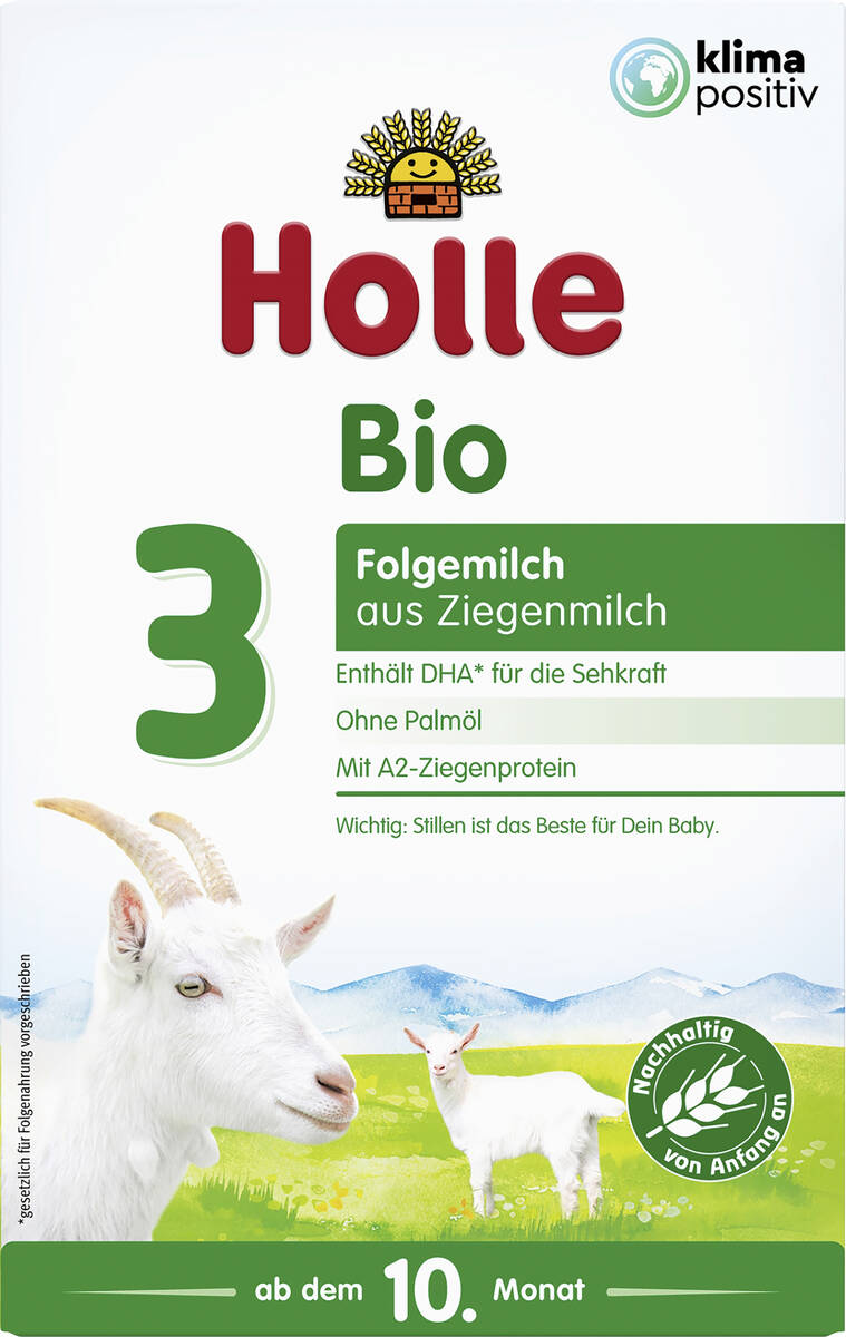 Holle Folgemilch 3 aus Ziegenmilch