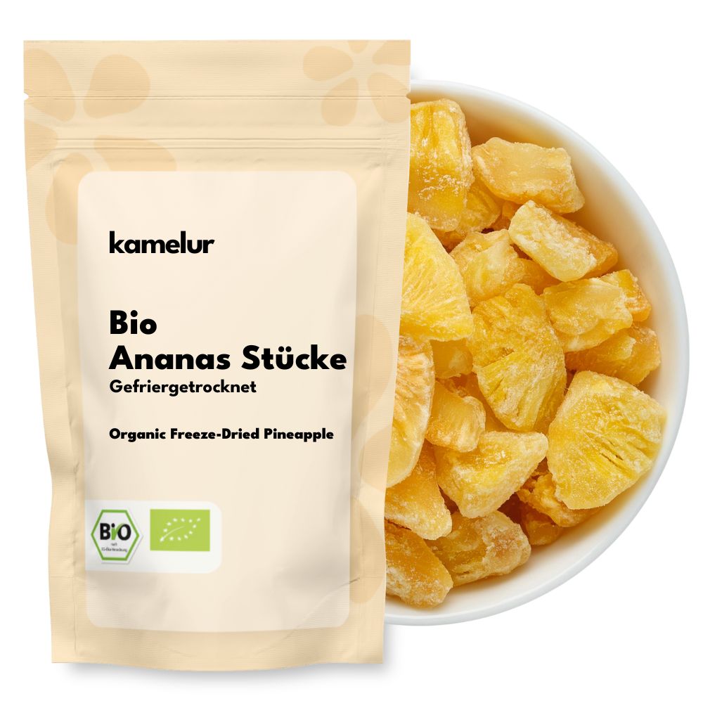 Bio Ananas Stücke, gefriergetrocknet 2,5kg