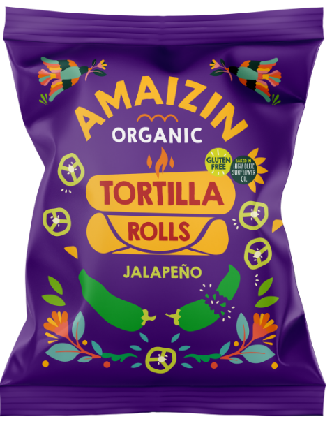 Amaizin Bio Jalapeno-Röllchen