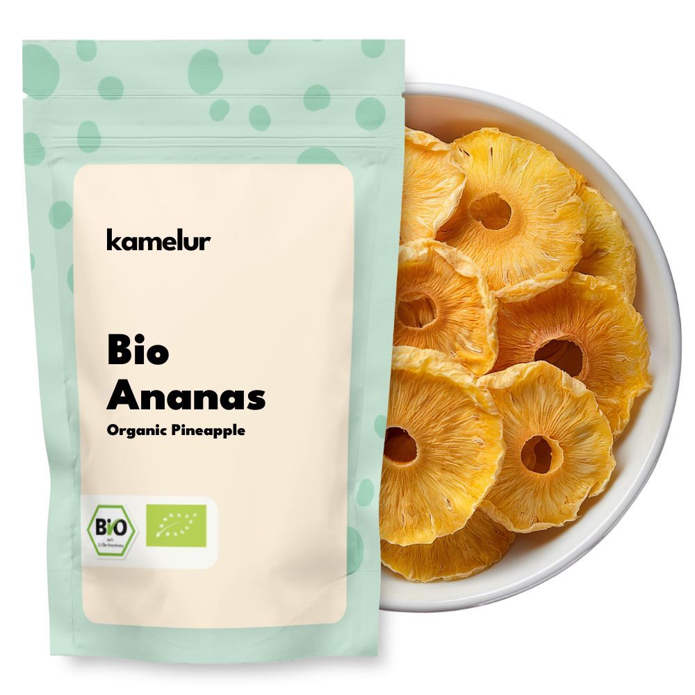 Bio Ananas ganze Ringe 3kg