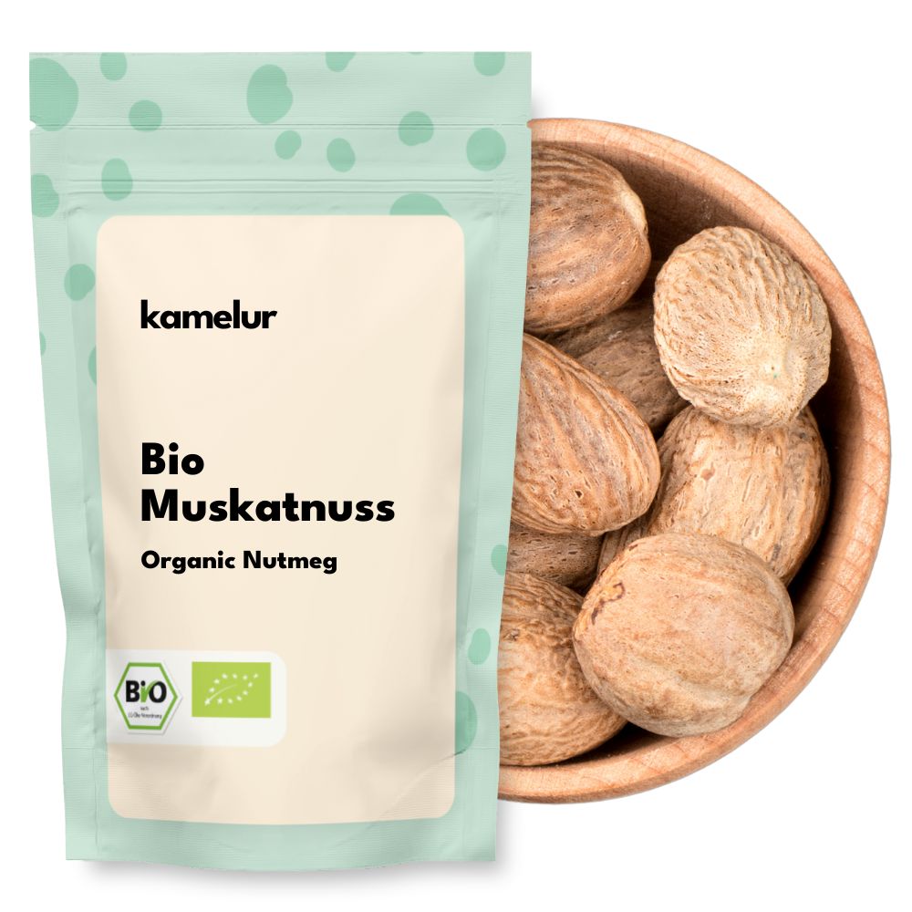 Bio Muskatnuss ganz 1kg