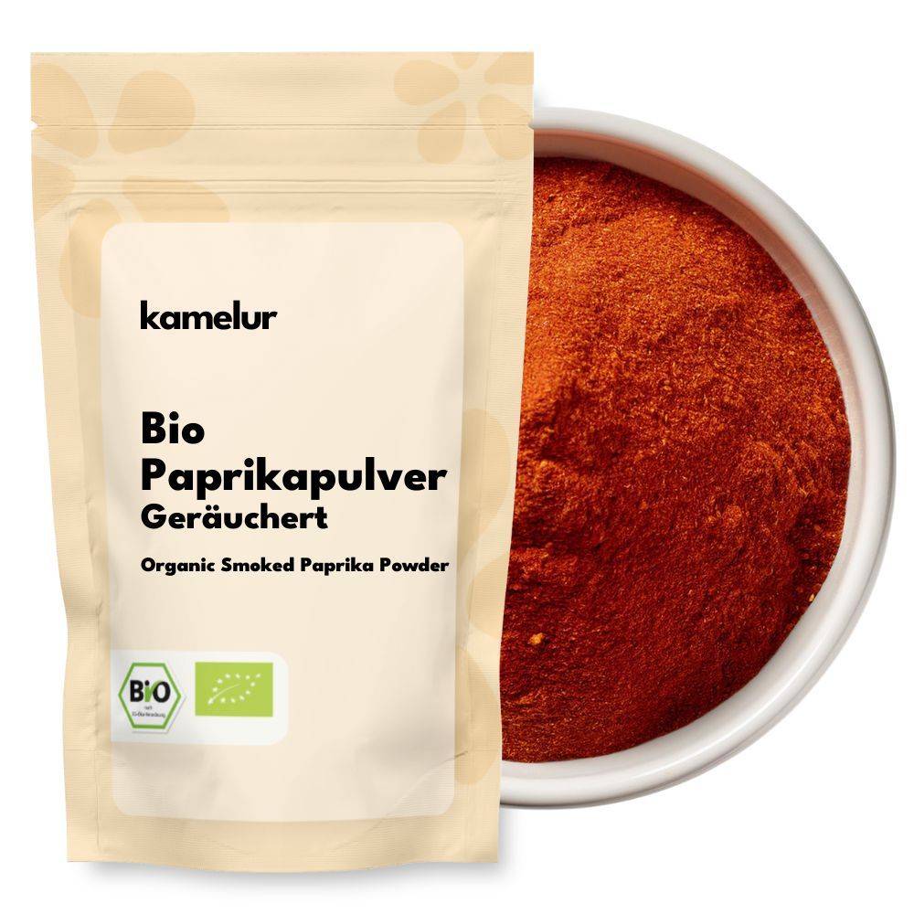 Poudre de paprika fumé bio