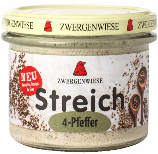 Pâte à tartiner aux 4 poivres, 180g