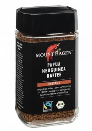 Café instantané bio de Papouasie-Nouvelle-Guinée, 100g