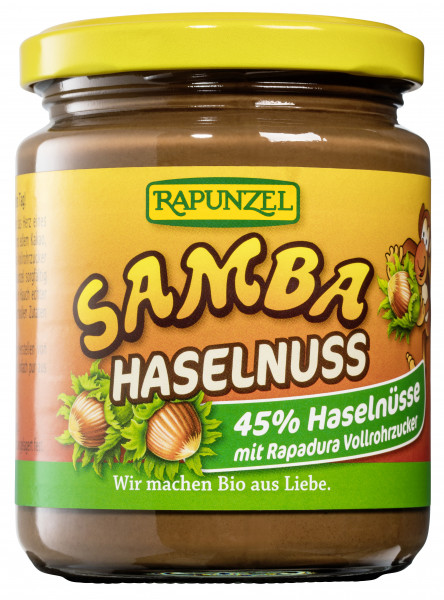 Rapunzel Samba Haselnuss 250g 4er-Pack