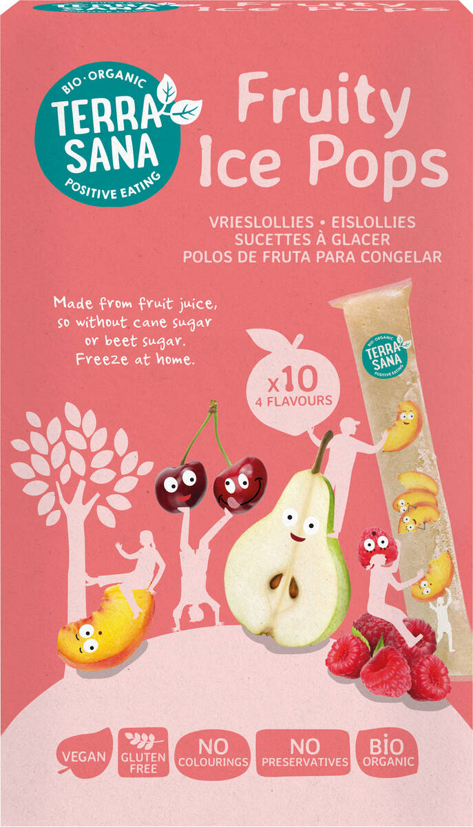Terresana Wassereis Eislollies Frucht