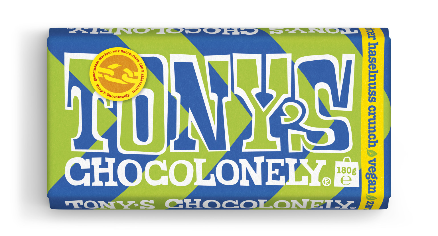 Tonys Zartbitterschokolade 51% Haselnuss Crunch