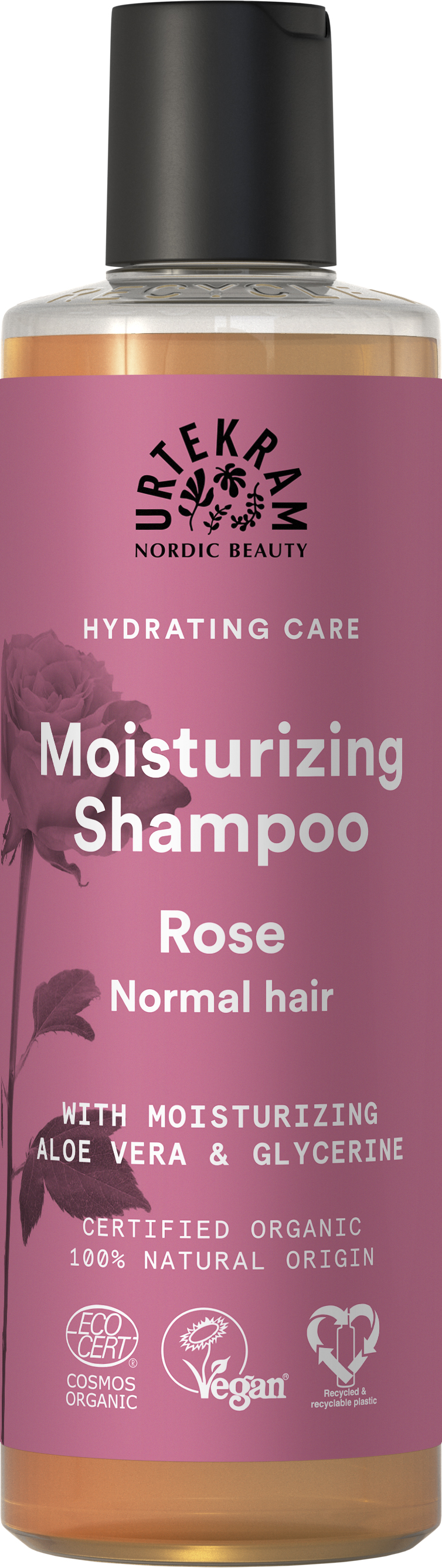 Urtekram Bio Rose Moisturizing Shampoo 500ml