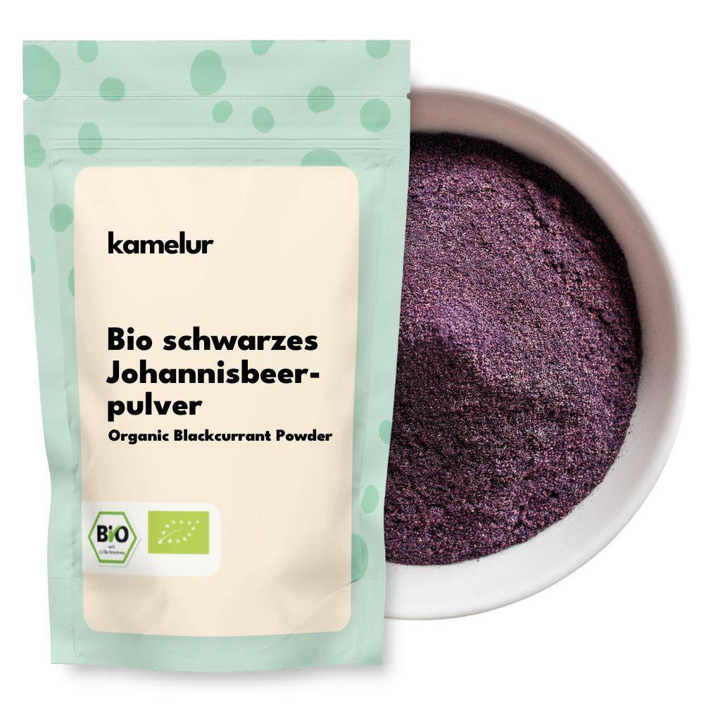 Bio Johannisbeerpulver schwarz