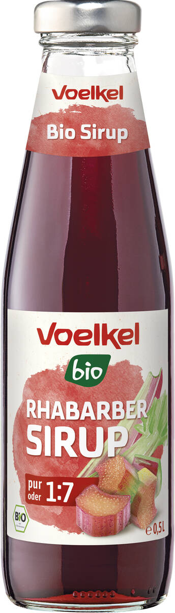 Voelkel Bio Sirup Rhabarber