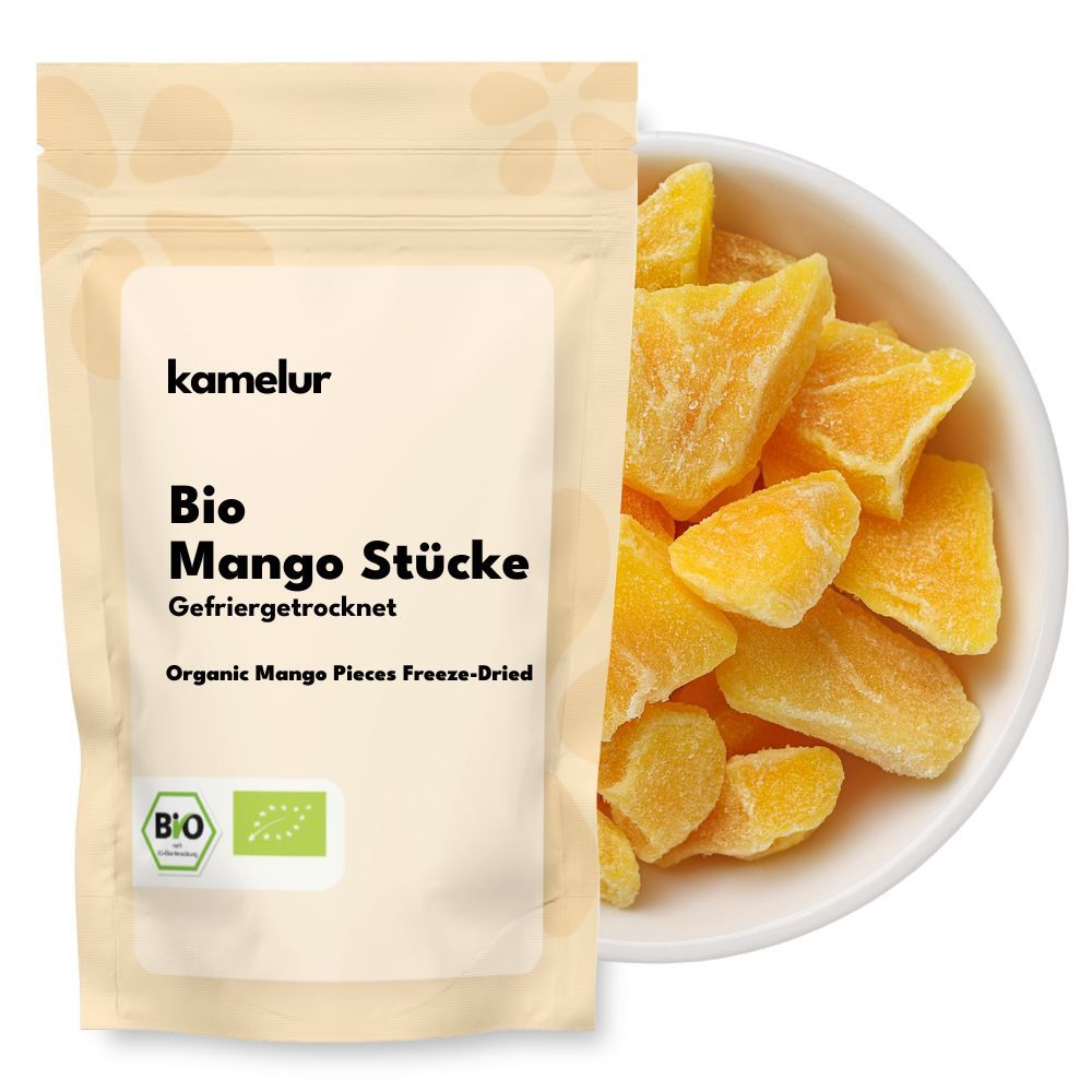 Bio Mango Stücke, gefriergetrocknet ,5kg